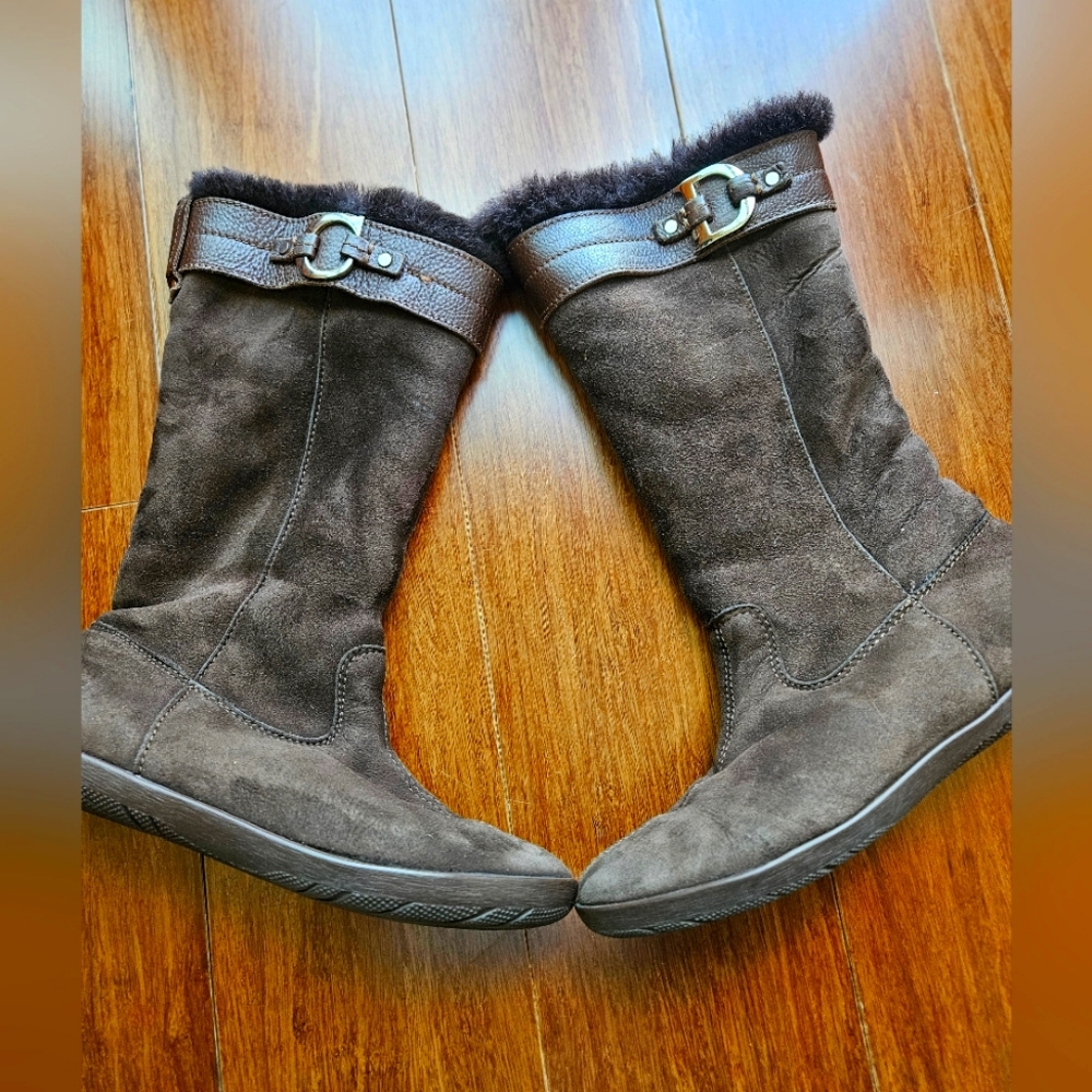 Christian Dior Flat Snow boots